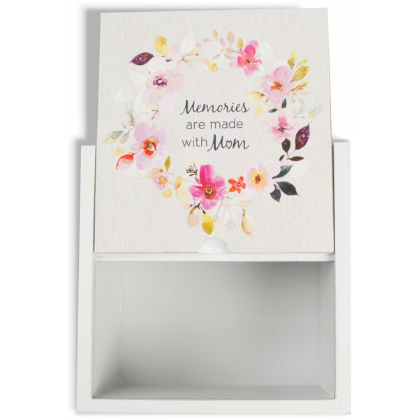 Pavilion Gift Company Mom 4" X 4" Sliding Keepsake Box