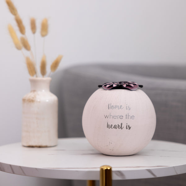 Pavilion Gift Company Mom 5" Round Tealight Candle Holder