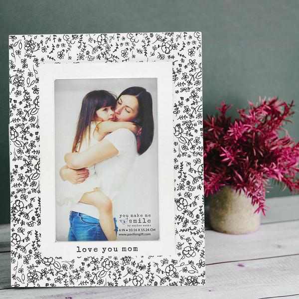 Pavilion Gift Company Mom 6.5" X 8.5" Frame (Holds 4" X 6" Photo)