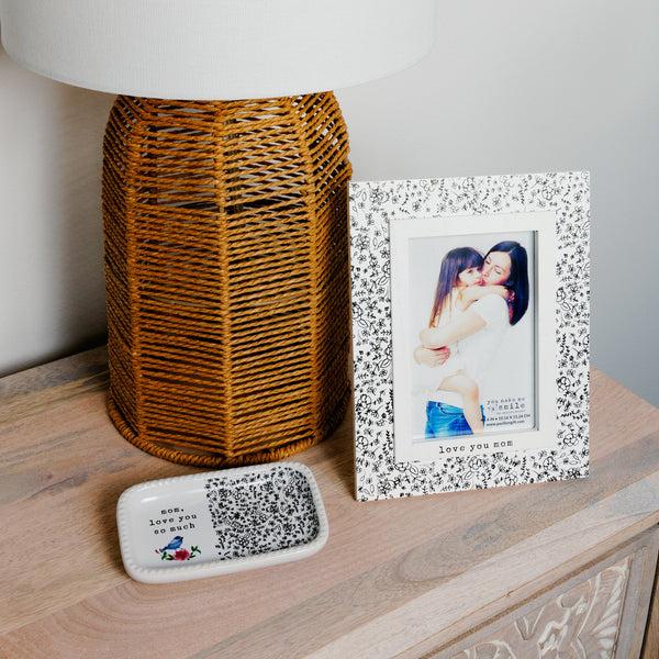 Pavilion Gift Company Mom 6.5" X 8.5" Frame (Holds 4" X 6" Photo)
