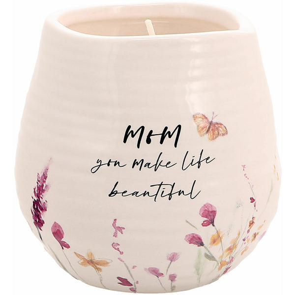 pavilion gift company Mom 8 oz - 100% Soy Wax Candle Scent: Tranquility