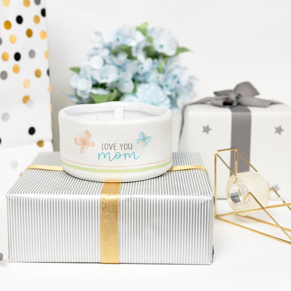 Pavilion Gift Company Mom 8 Oz - 100% Soy Wax Reveal Candle Scent: Tranquility