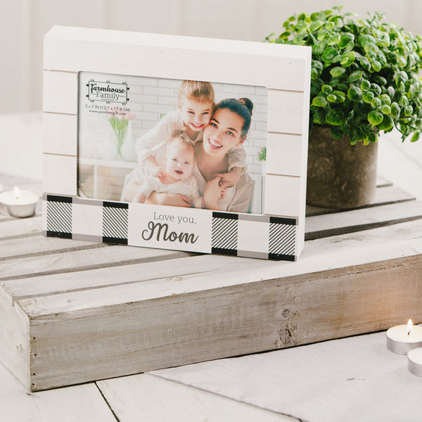 Pavilion Gift Company Mom 9" X 7.25" Frame (Holds 7" X 5" Photo)