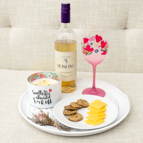 Pavilion Gift Company Mom Gift Boxed 18 Oz Wine Glass