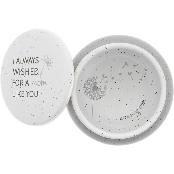 pavilion gift company Mom Like You 3.5" Ceramic Keepsake Box