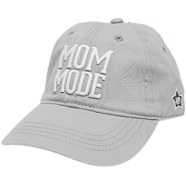 Pavilion Gift Company Mom Mode Light Gray Adjustable Hat