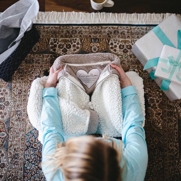 Pavilion Gift Company Mom S Sherpa Pullover Sweatshirt