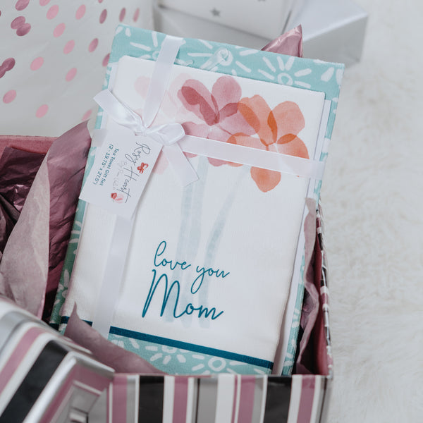 Pavilion Gift Company Mom Tea Towel Gift Set (2 - 19.75" X 27.5")