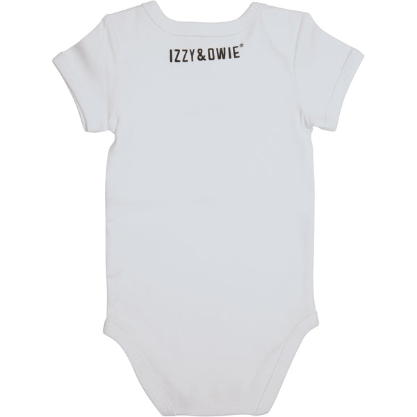 Pavilion Gift Company Monkey 6-12 Months Gray Onesie