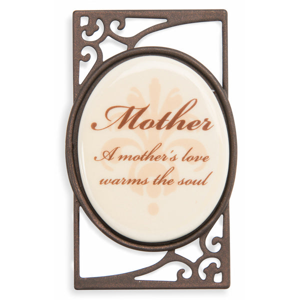 pavilion gift company Mother 1.5" x 2.5" Magnet with Scroll (Set of 6)
