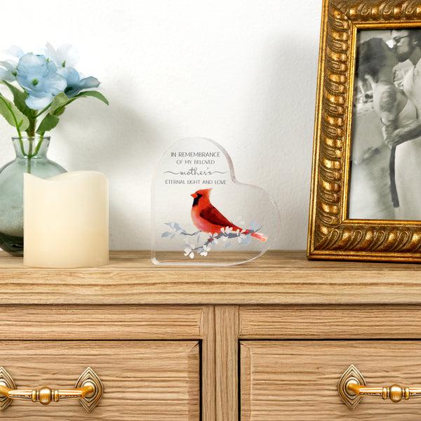 Pavilion Gift Company Mother 3.5" Acrylic Heart Plaque