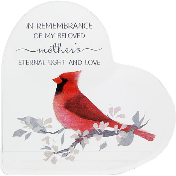 pavilion gift company Mother 3.5" Acrylic Heart Plaque