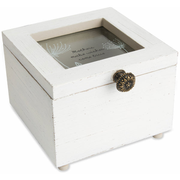 Pavilion Gift Company Mother 4.5" X 4.5" X 3" Wish Box