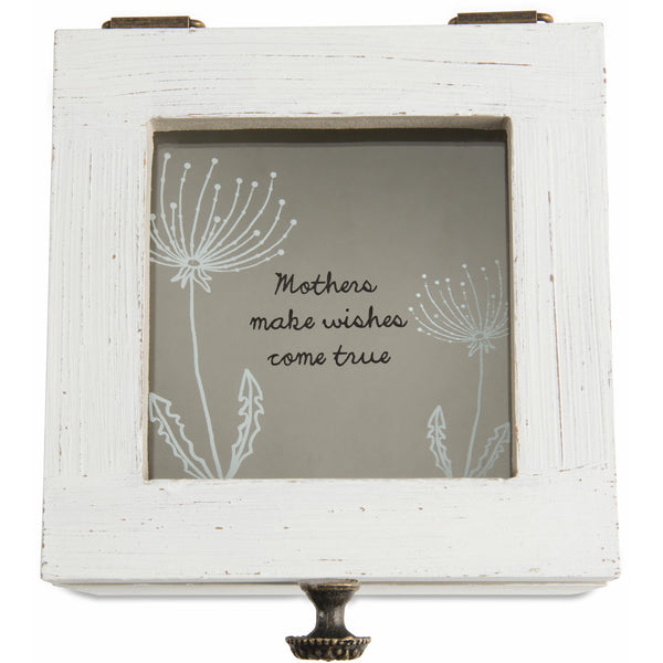pavilion gift company Mother 4.5" x 4.5" x 3" Wish Box