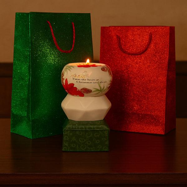 Pavilion Gift Company Mother 5.5" Holiday Tealight Holder