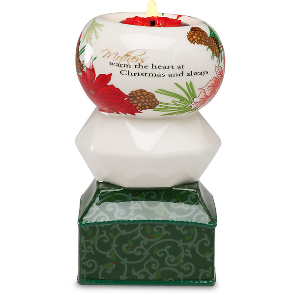 pavilion gift company Mother 5.5" Holiday Tealight Holder