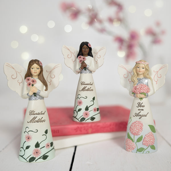 Pavilion Gift Company Mother 5" Angel Holding Daisies