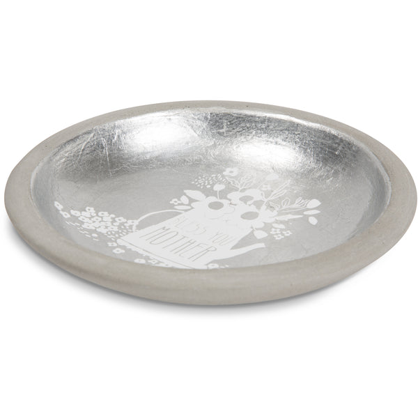 Pavilion Gift Company Mother 5" Cement Keepsake Dish