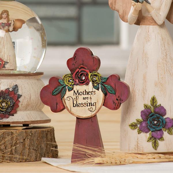 Pavilion Gift Company Mother 5" X 4" Self-Standing Cross
