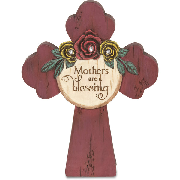 pavilion gift company Mother 5" x 4" Self-Standing Cross
