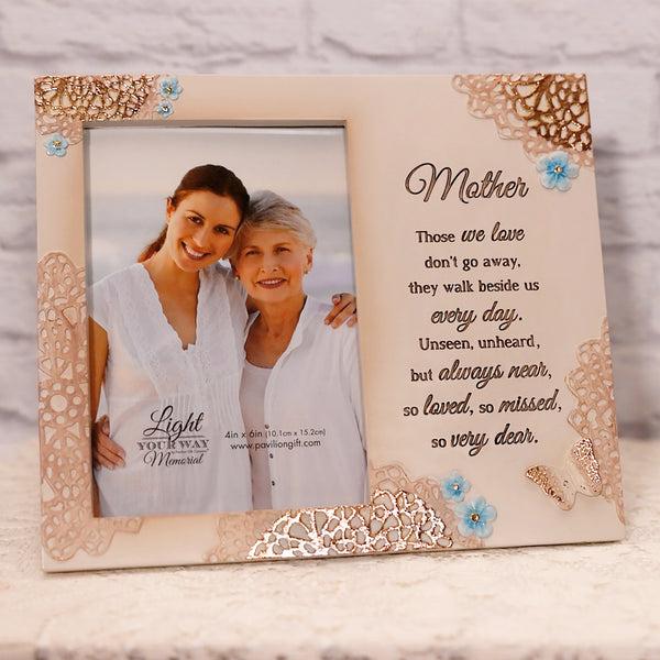 Pavilion Gift Company Mother 8" X 7" Frame (Holds 4" X 6" Photo)