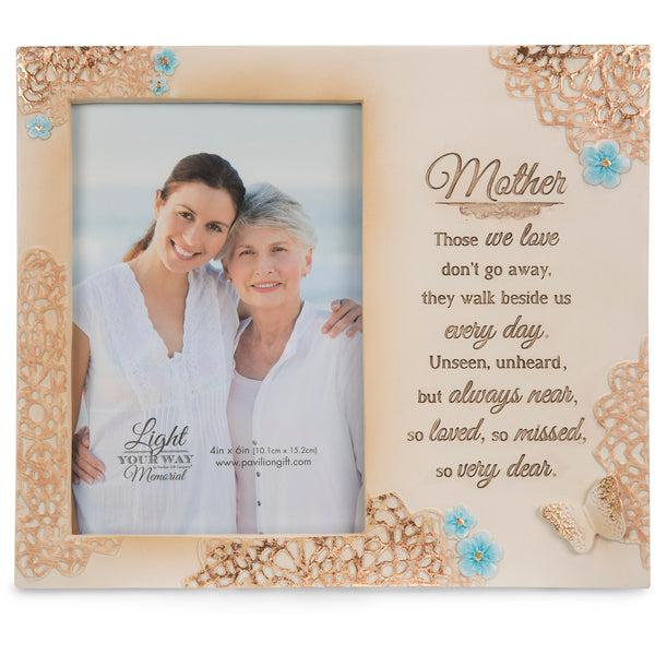 pavilion gift company Mother 8" x 7" Frame (Holds 4" x 6" Photo)