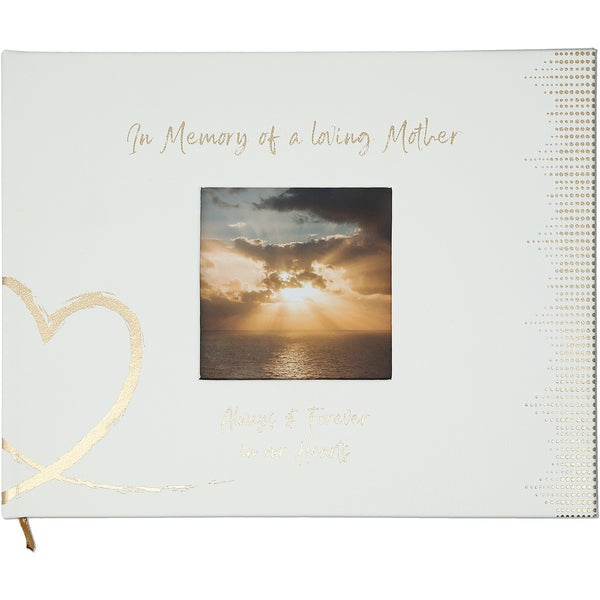 pavilion gift company Mother 9" x 7" Memorial Guest Book