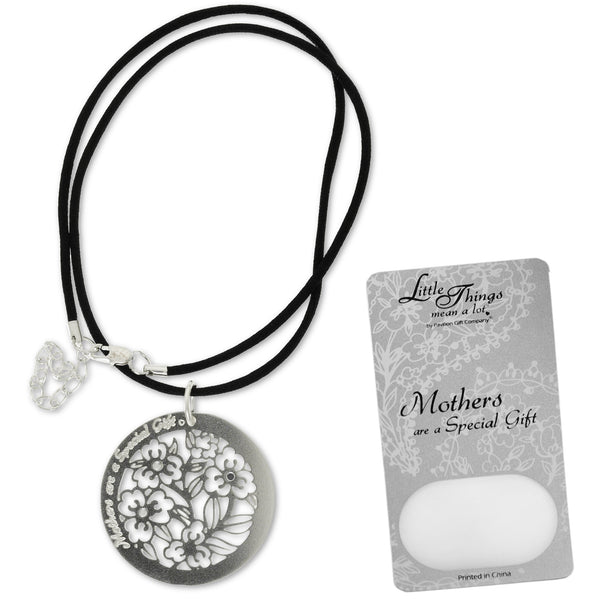 pavilion gift company Mother Necklace With 1.5" Circle Pendant