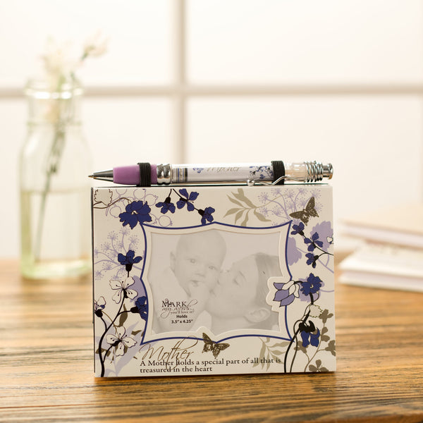 Pavilion Gift Company Mother Notepad & Banner Pen Set