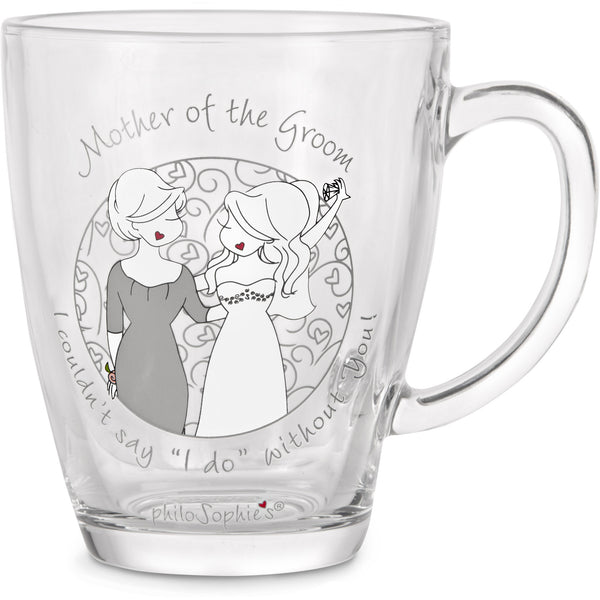 pavilion gift company Mother of the Groom 12.5 oz Glass Cup
