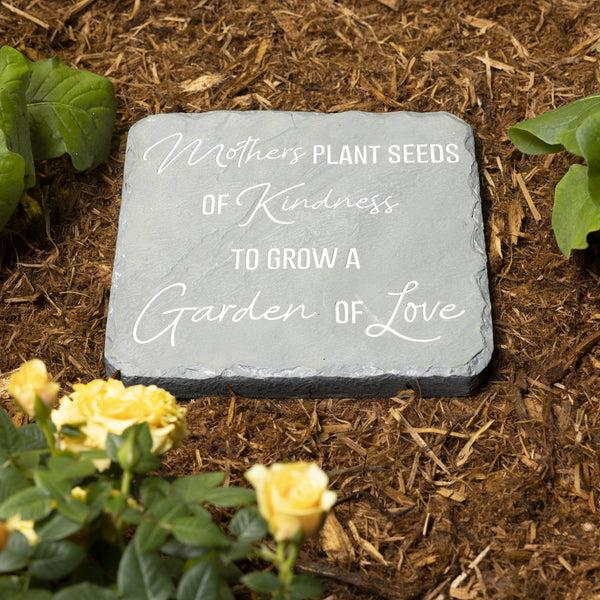 Pavilion Gift Company Mother's Garden 7.75" X 7.75" Garden Stone