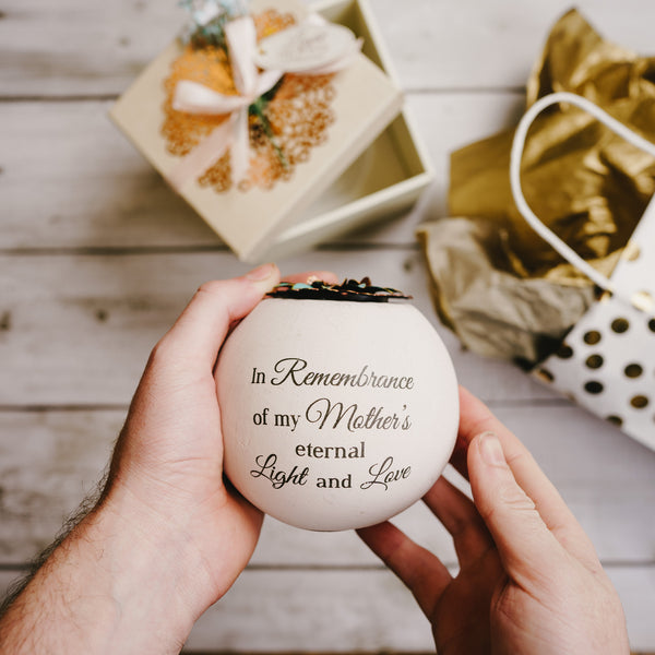 Pavilion Gift Company Mother's Love 4" Round Tealight Candle Holder