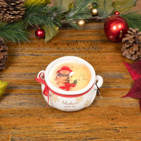 Pavilion Gift Company Mothers 9 Oz - 100% Soy Wax Reveal Candle Scent: Winter Snow