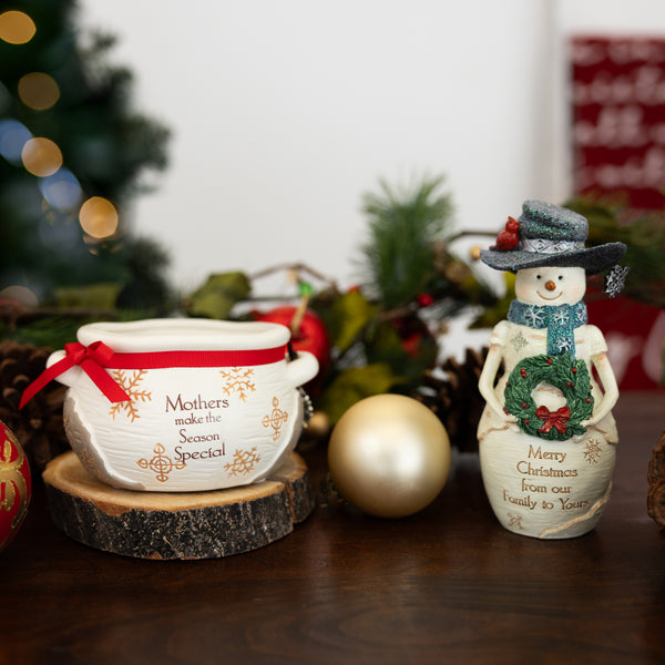 Pavilion Gift Company Mothers 9 Oz - 100% Soy Wax Reveal Candle Scent: Winter Snow