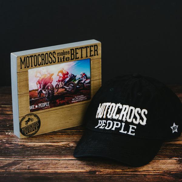 Pavilion Gift Company Motocross People 6.75" X 7.5" Frame (Holds 4" X 6" Photo)