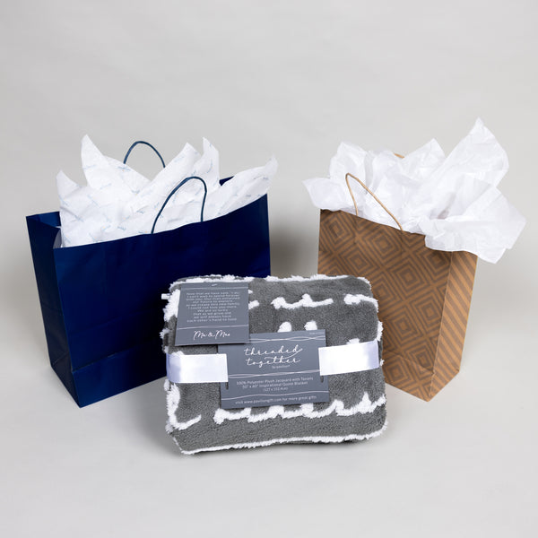 Pavilion Gift Company Mr. & Mrs. 50" X 60" Inspirational Plush Blanket