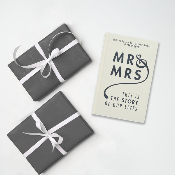 Pavilion Gift Company Mr. & Mrs. 7.25" X 4.75" X 1.25" Decorative Book