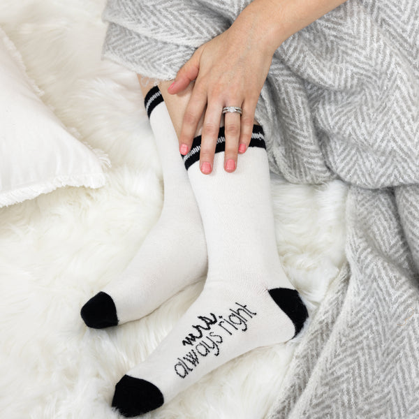 Pavilion Gift Company Mrs. Always Right Ladies Crew Sock