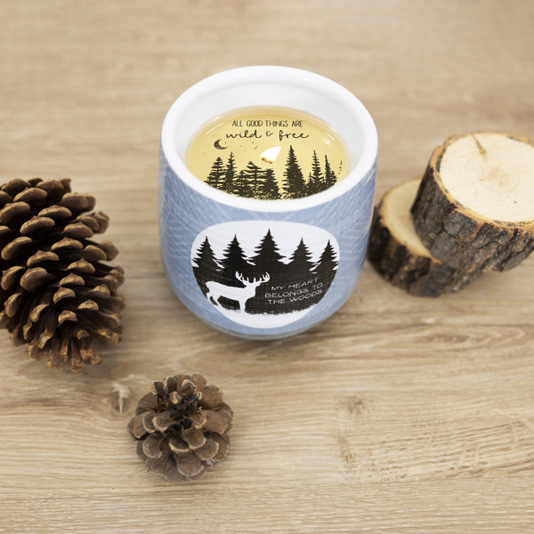 Pavilion Gift Company My Heart 11 Oz - 100% Soy Wax Reveal Candle Scent: Tranquility
