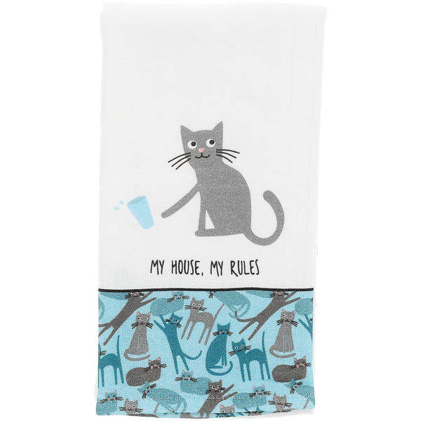 pavilion gift company My Rules 100% Cotton Tea Towel