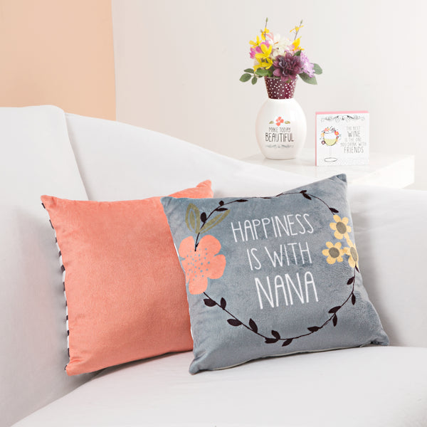 Pavilion Gift Company Nana 12" X 12" Micromink Pillow