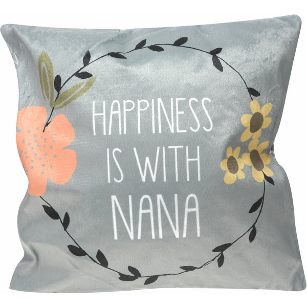 pavilion gift company Nana 12" x 12" Micromink Pillow