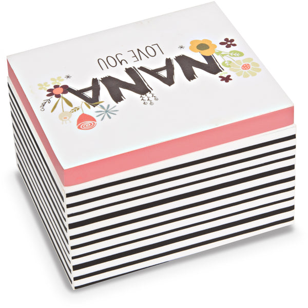 Pavilion Gift Company Nana 2.25" X 2" X 1.5" MDF Trinket Box