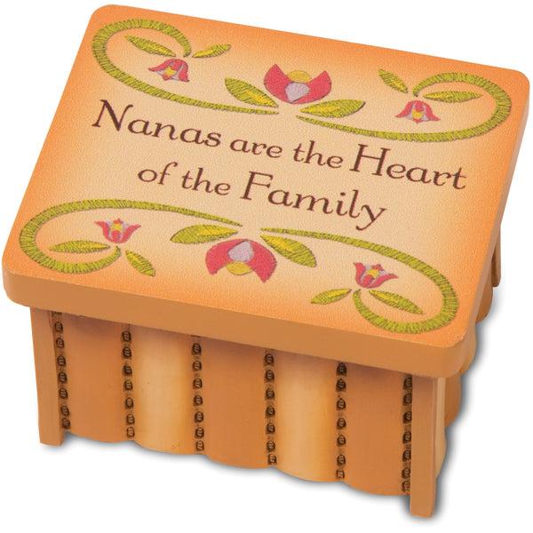pavilion gift company Nana 2.5" x 2" x 1.5" Keepsake Box