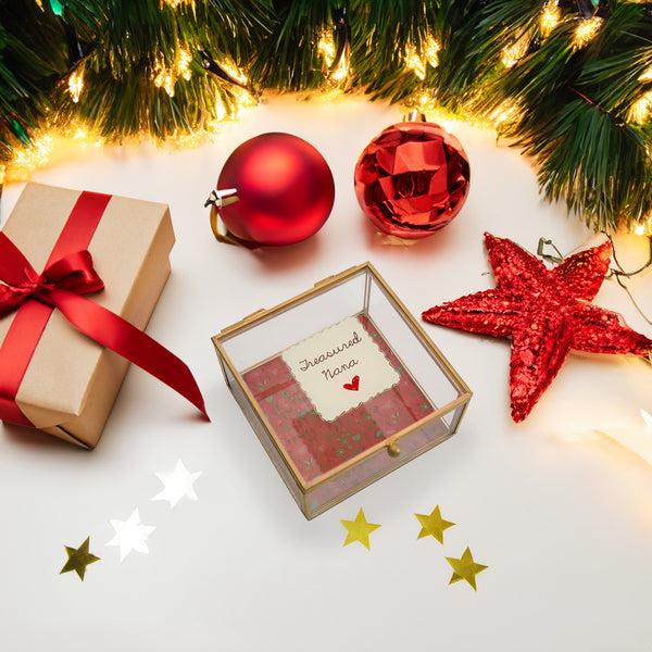 Pavilion Gift Company Nana 4.25" X 4.25" Glass Keepsake Box