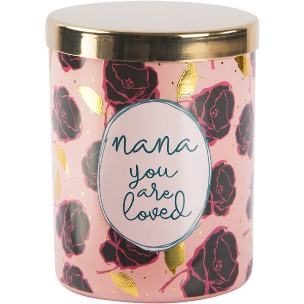 Pavilion Gift Company Nana 7 Oz 100% Soy Wax Candle Scent: Fresh Cotton