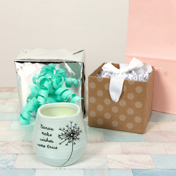 Pavilion Gift Company Nana 8 Oz - 100% Soy Wax Candle Scent: Serenity