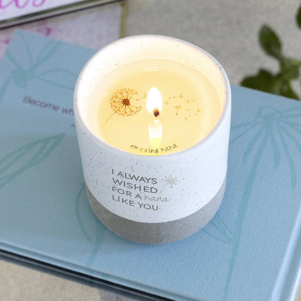 Pavilion Gift Company Nana Like You 10 Oz - 100% Soy Wax Reveal Candle Scent: Tranquility