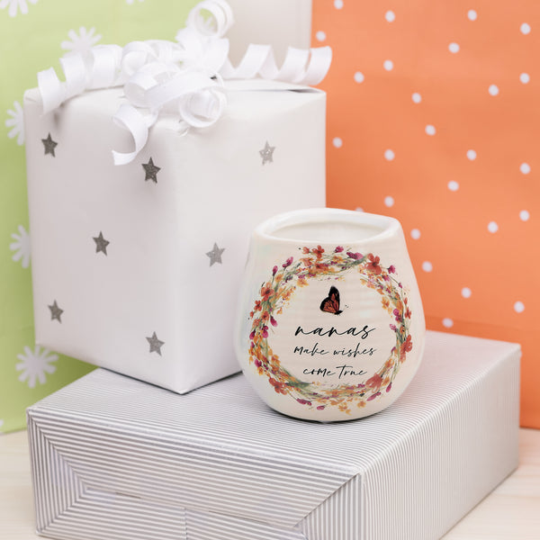 Pavilion Gift Company Nanas 8 Oz - 100% Soy Wax Candle Scent: Tranquility