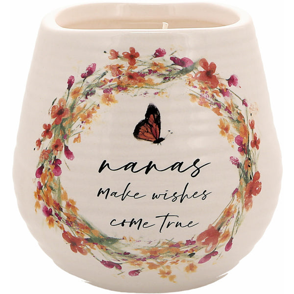 pavilion gift company Nanas 8 oz - 100% Soy Wax Candle Scent: Tranquility